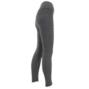 Preppy Cottagecore Retro Black White  Houndstooth Leggings Ultra Flirt Size S